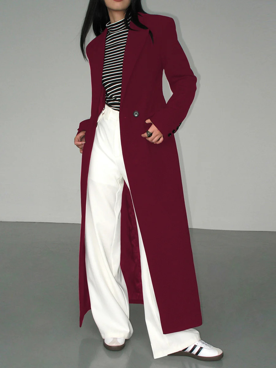 Collar Pocket Blazer Coat | Commense