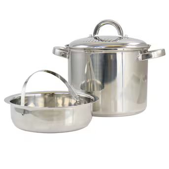 Oster 5-Quart Stainless Steel Steamer Pot and Basket | Lowe's