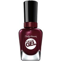 Sally Hansen Miracle Gel Nail Polish - Wine Stock Deep Burgundy Red Colour | Boots.com