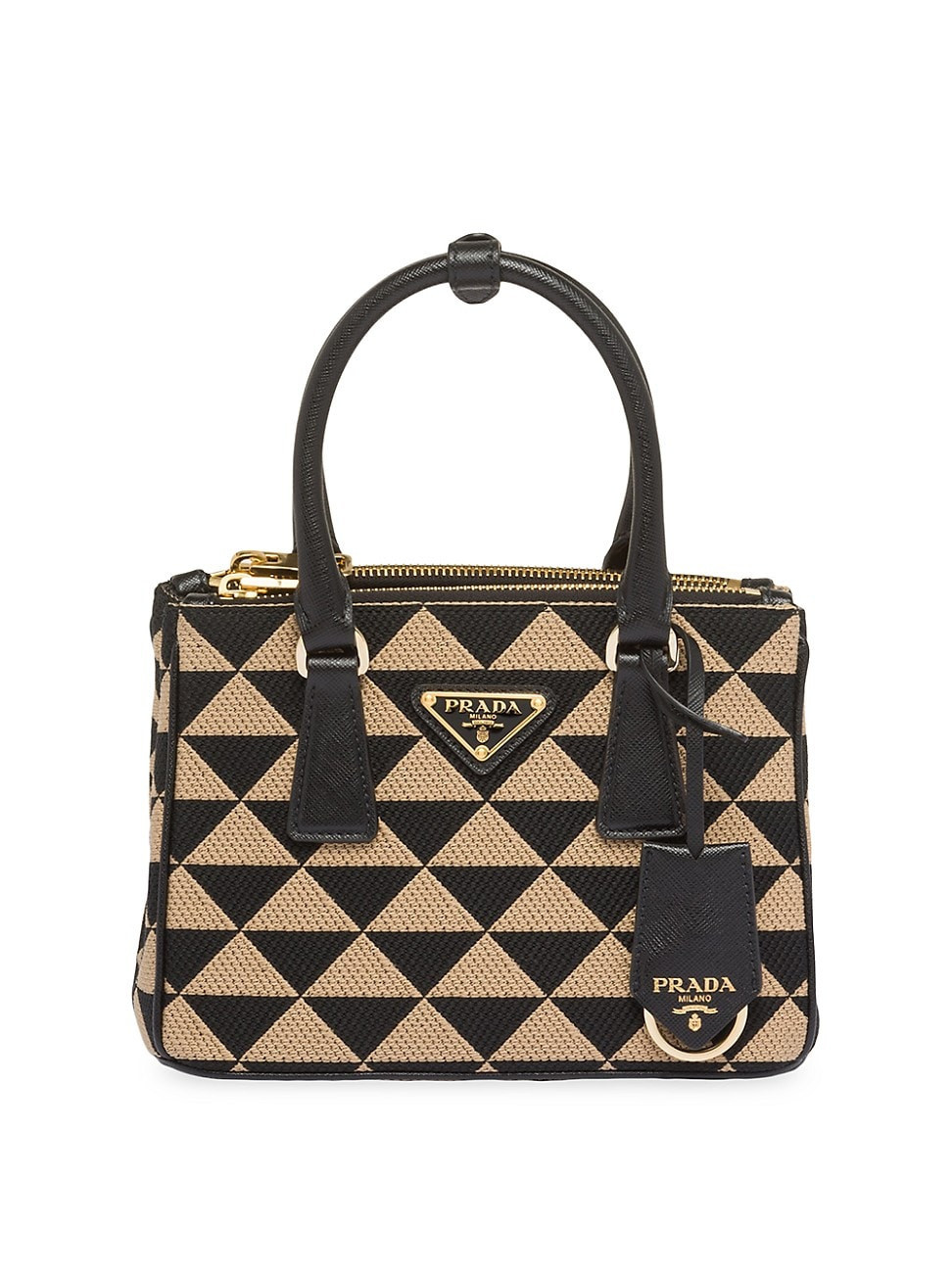 Women's Symbole Embroidered Fabric Mini Bag - Black | Saks Fifth Avenue