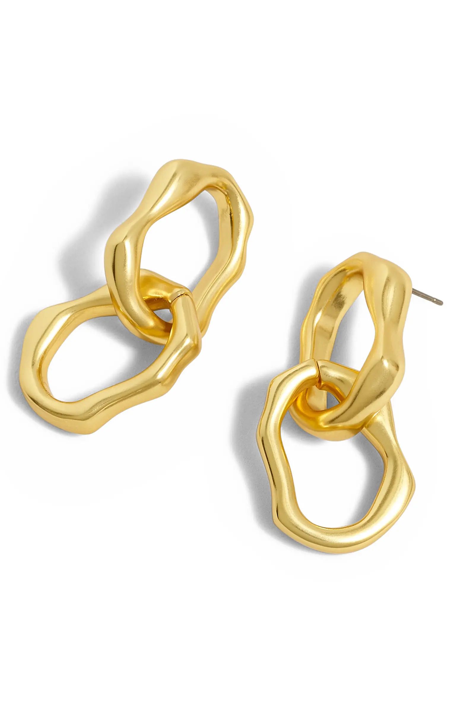 Molten Link Hoop Earrings | Nordstrom