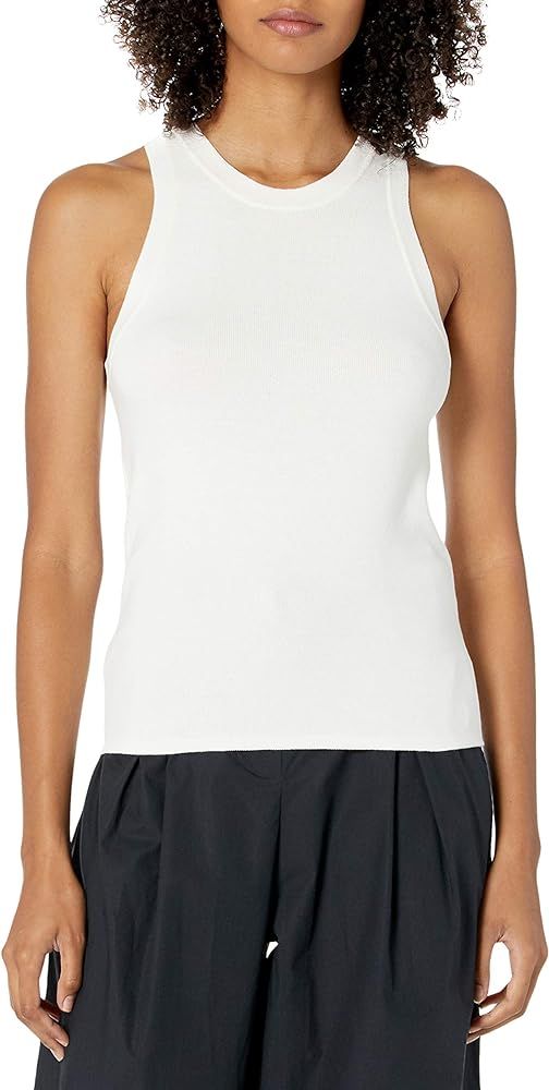 The Drop Women's Gina Fitted Sleeveless High Neck Cut-In Sweater Tank | Amazon (US)