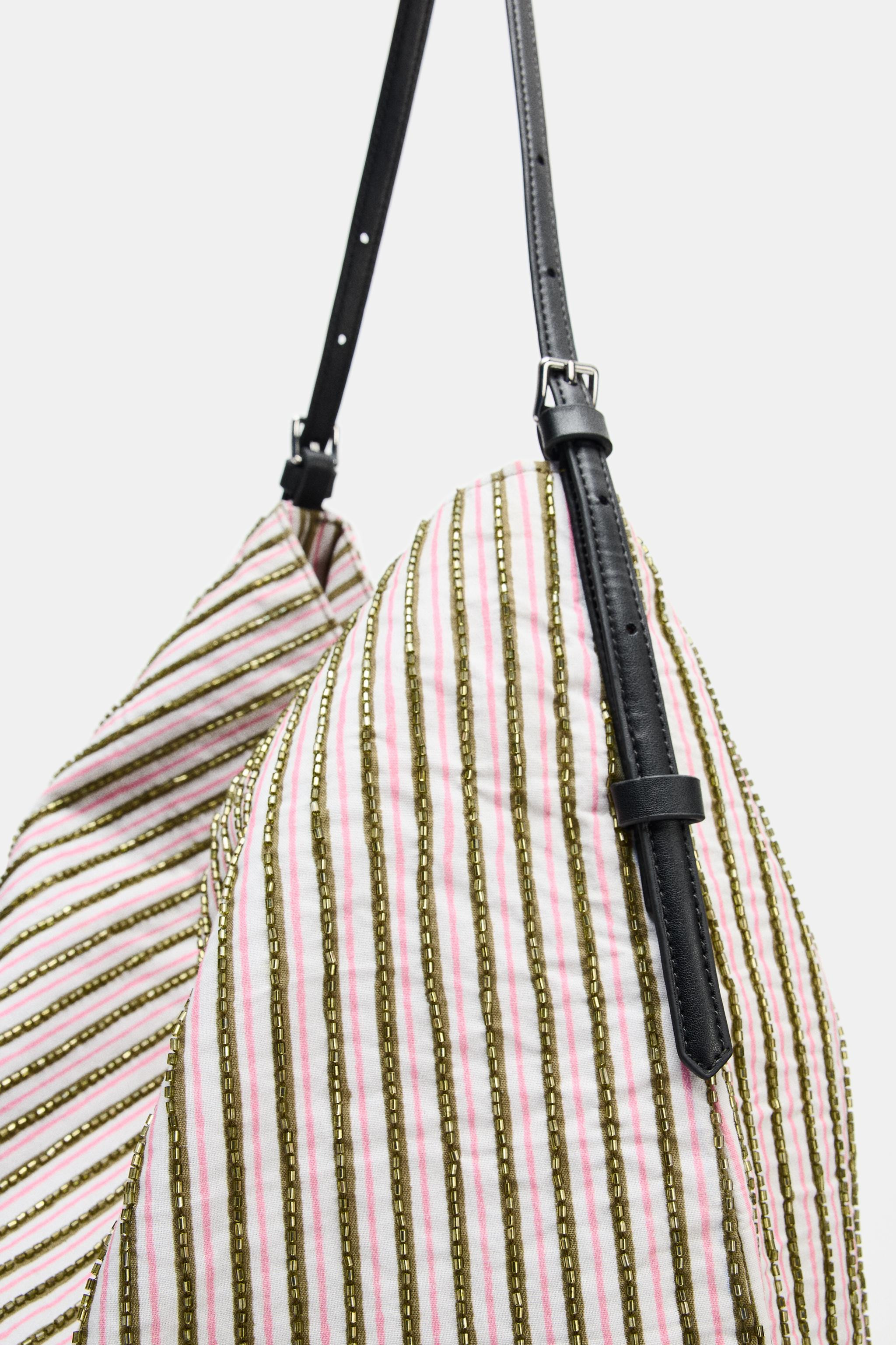 SHINY APPLIQUE TOTE BAG | Zara Canada