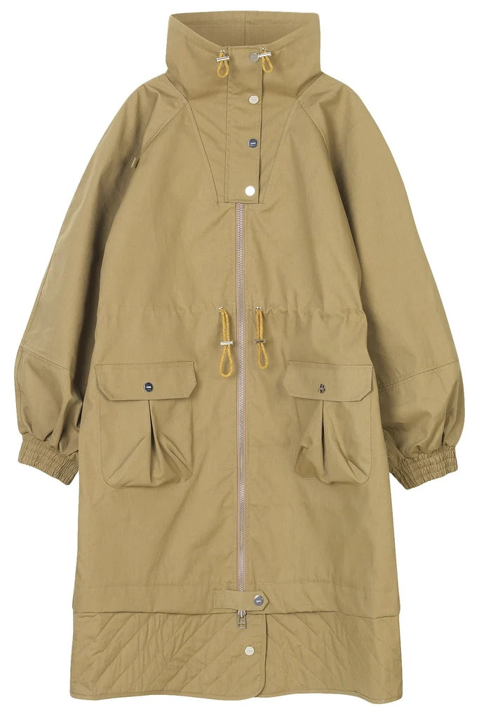 Double Cotton Jacket in Tigers Eye | Hampden Clothing