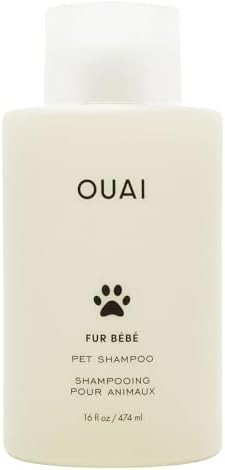 OUAI Fur Bébé Pet Shampoo, Mercer Street Scent - Dog Shampoo and Coat Wash for Hydrating, Clean... | Amazon (US)