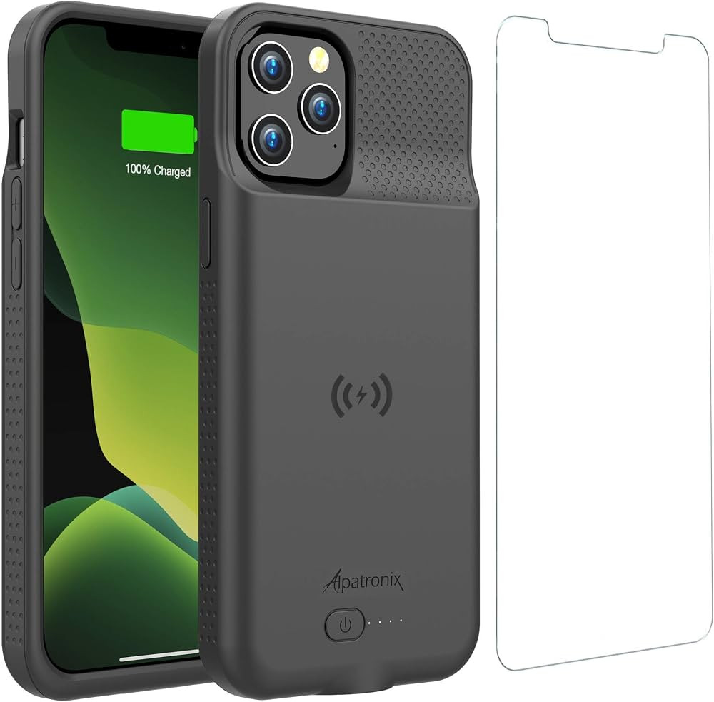 Alpatronix Battery Case for iPhone 12 Pro Max (6.7 inch), Slim Portable Protective Extended Charg... | Amazon (US)