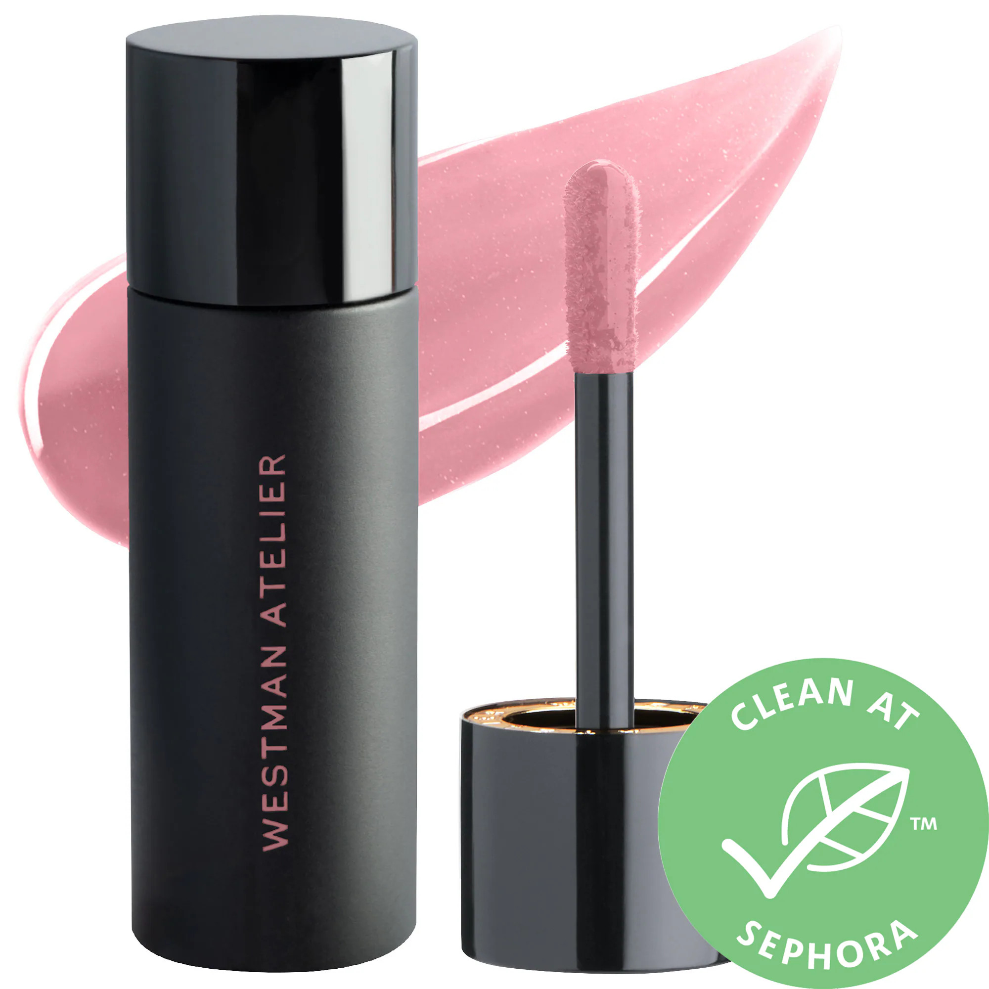 Westman Atelier Squeaky Clean Liquid Lip Hydrating Lip Balm Chou Chou 0.21 oz/ 6.5 mL | Sephora (US)