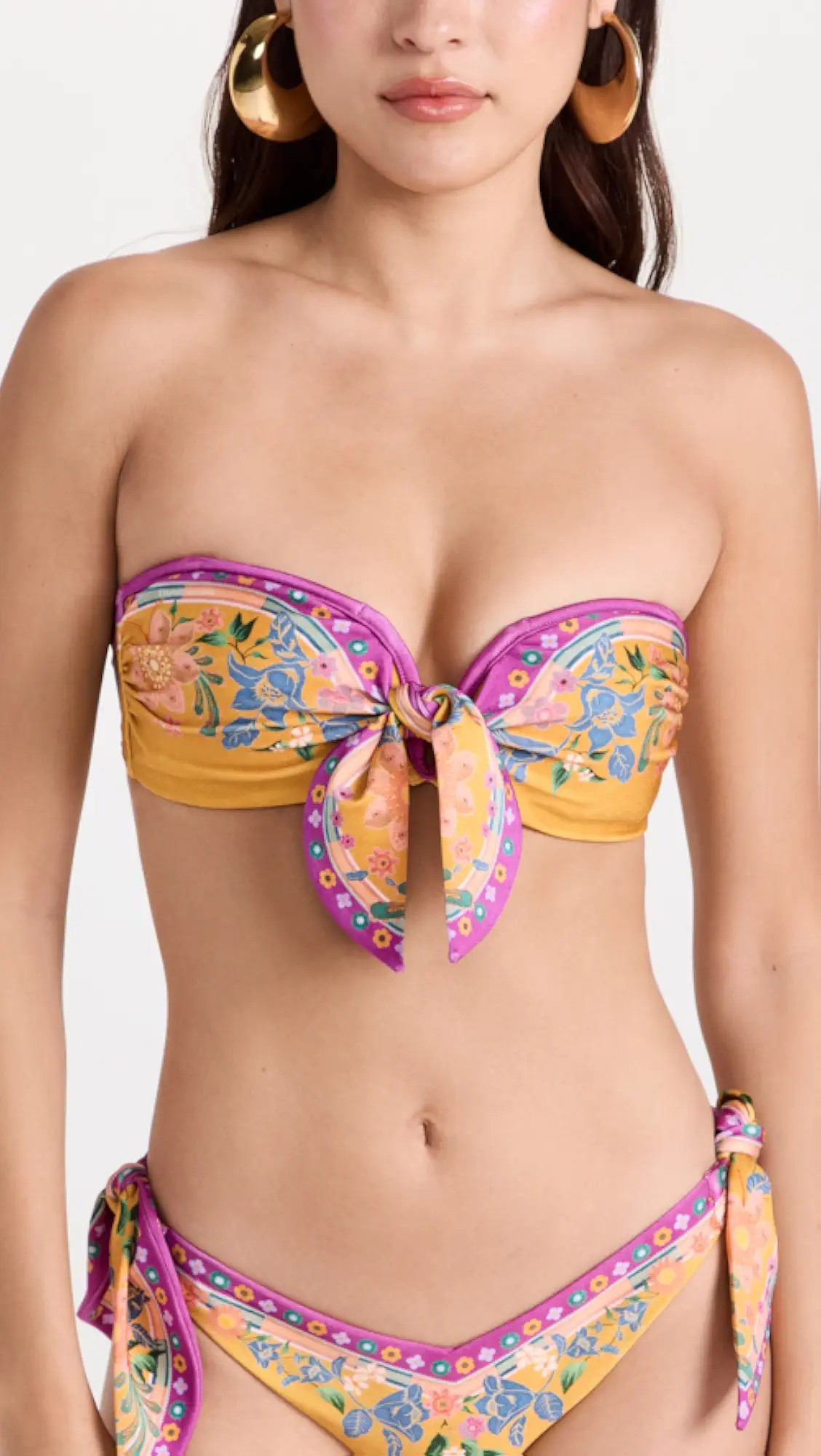 Ginger Scarf Tie Bra | Shopbop