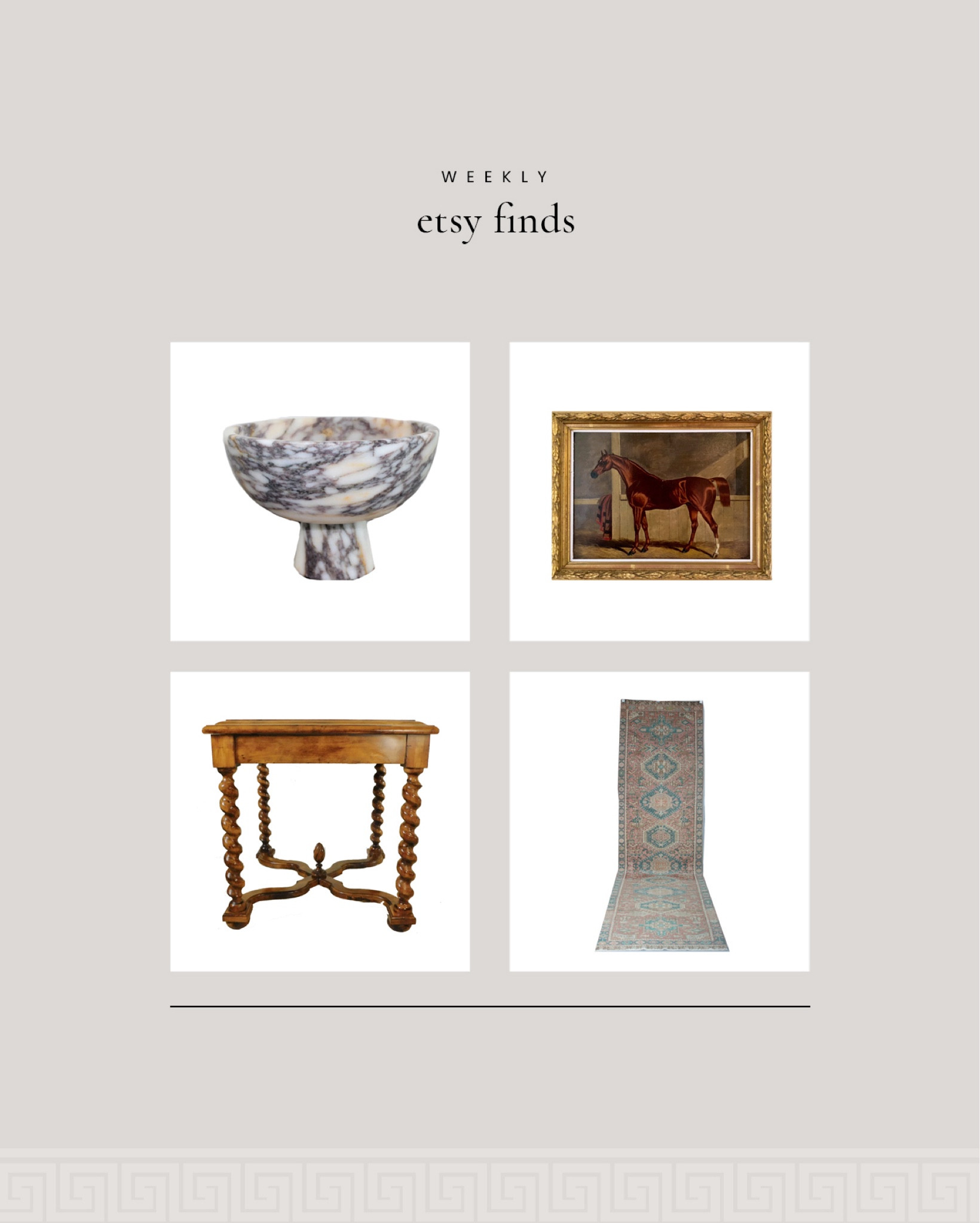 Weekly Etsy Finds : Vintage and Handmade Home Decor 

#LTKHome