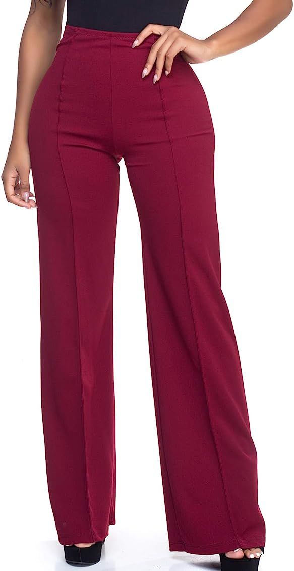 Cemi Ceri Women's High Waist Dress Pants | Amazon (US)