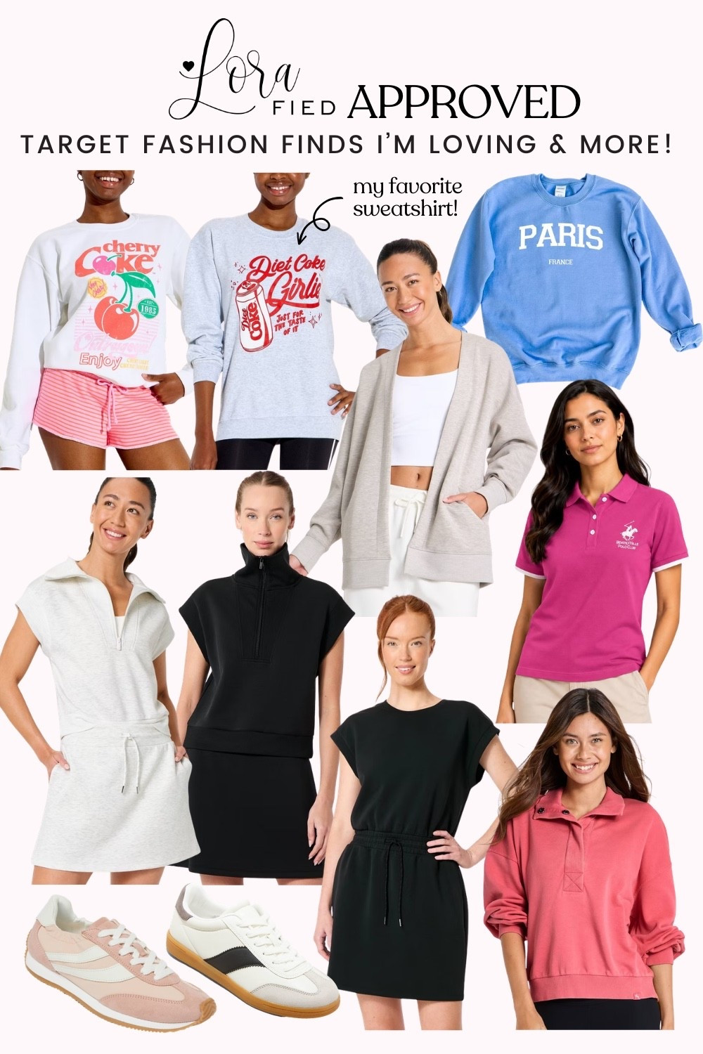 LORAfied Approved Target Fashion Finds I’m Loving! 😍🙌🏻

target new arrivals, target new fashion, target style, target sweatshirt, diet coke sweatshirt, target athleisure

#LTKmomlife #LTKSeasonal #LTKActive