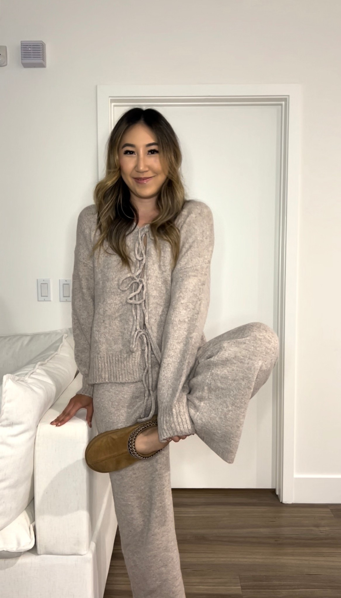 This cozy comfy matching set is less than $50 and comes in so many colors! It’s really soft - not itchy at all. Perfect for loungewear at home and the pieces can be worn as separates! I wear a size S

#LTKFindsUnder50 #LTKStyleTip #LTKSeasonal