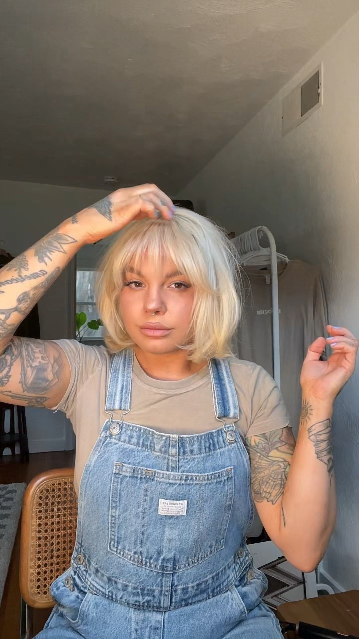 overalls and hair products linked here! i’m wearing a size medium in the overalls — they fight me like a glove! but — i want them in a large to have them a little baggier !! 

#LTKVideo #LTKstyletip #LTKbeauty