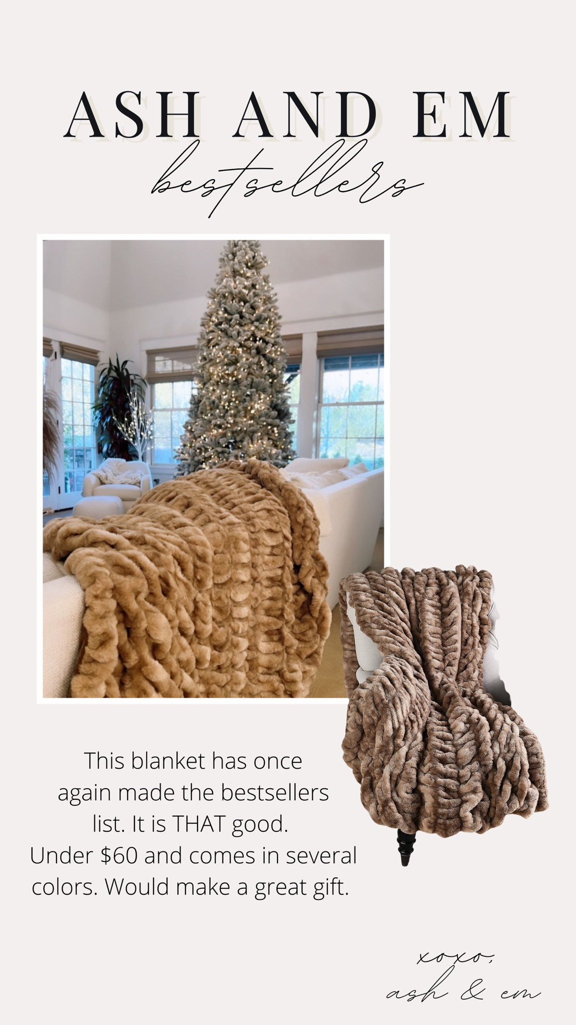 Last week’s bestsellers - chunky blanket on sale 

#LTKCyberweek #LTKsalealert #LTKGiftGuide