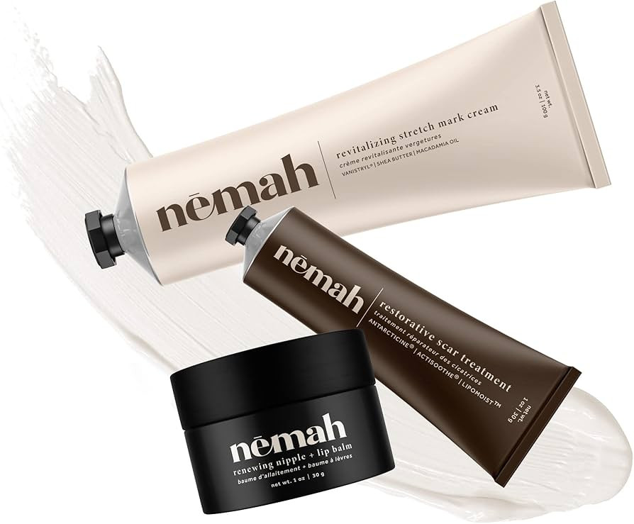 New Mama Essentials Kit, Includes Revitalizing Stretch Mark Cream, Restorative Scar Cream and Ren... | Amazon (US)