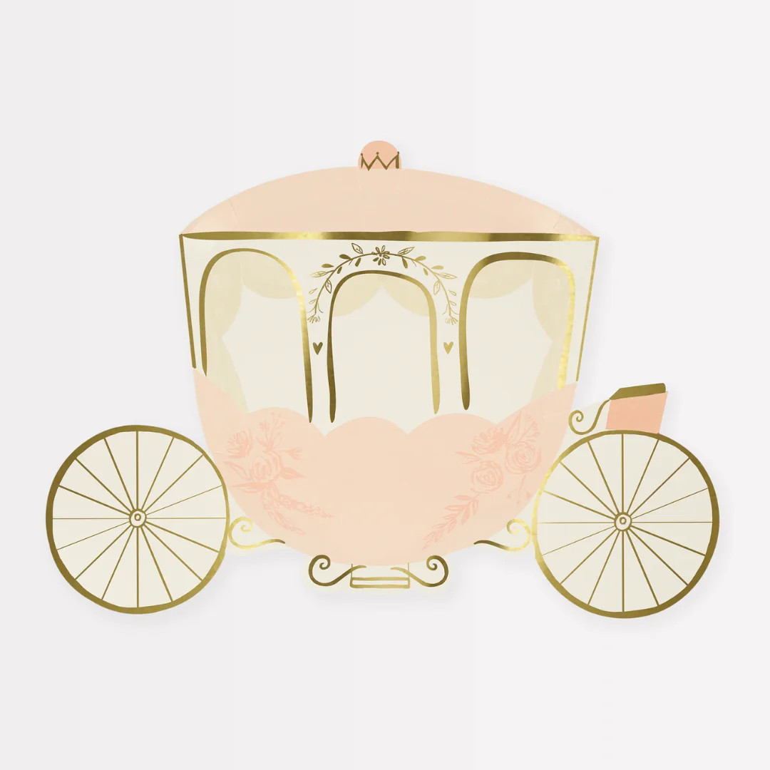 Princess Carriage Plates | Ellie and Piper