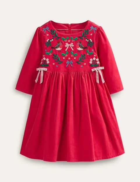 Embroidered Cord Dress | Boden (US)