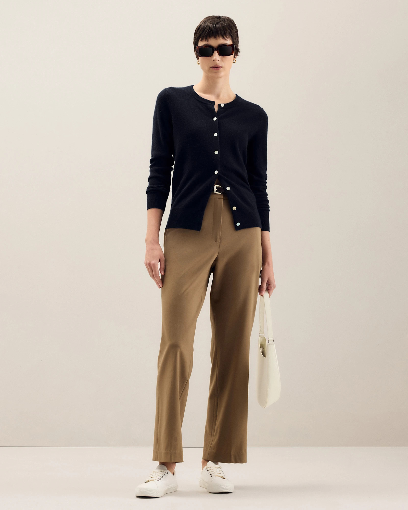 Mongolian Cashmere Cardigan Sweater | Quince | Quince