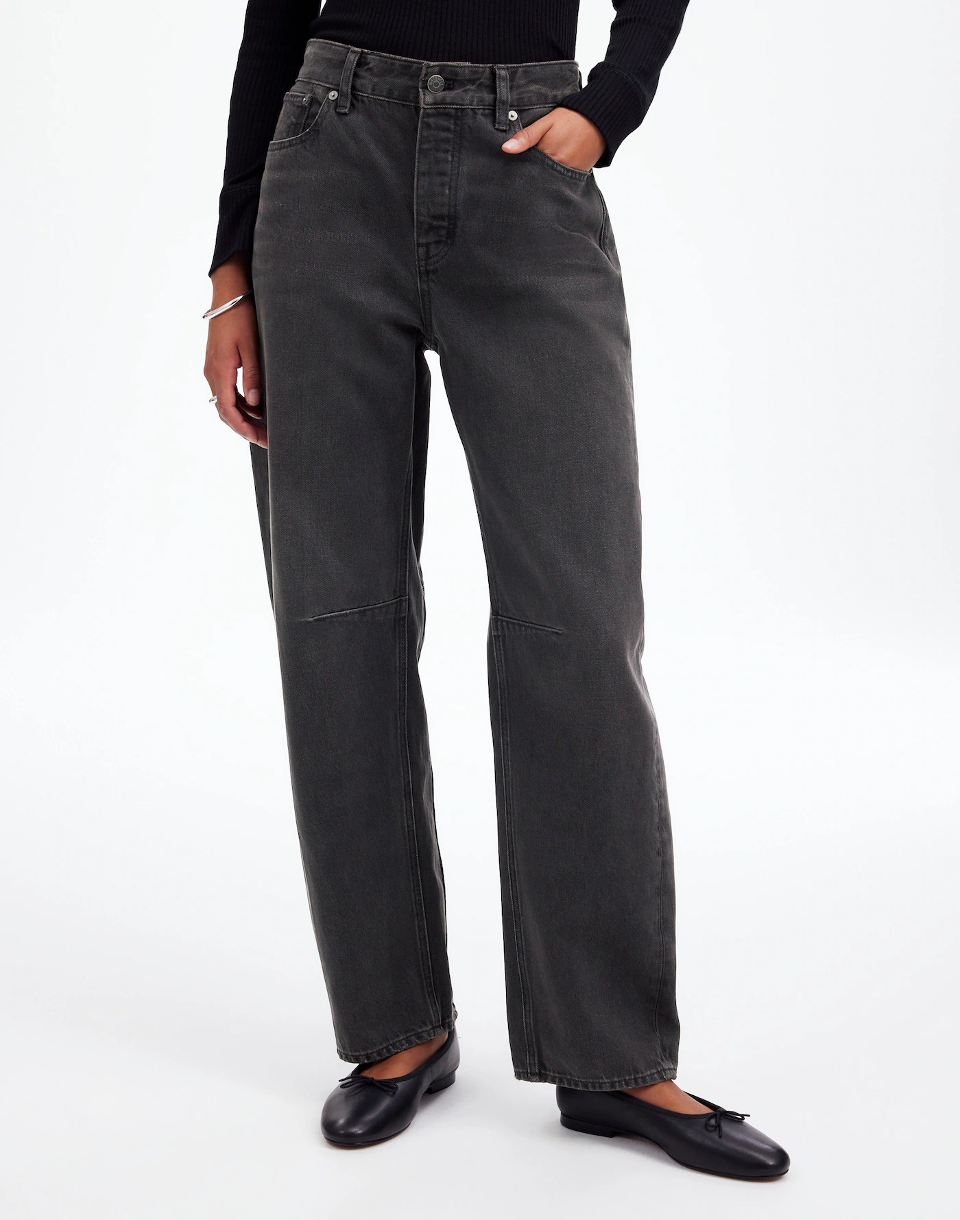 The Darted Barrel-Leg Jean | Madewell | Madewell