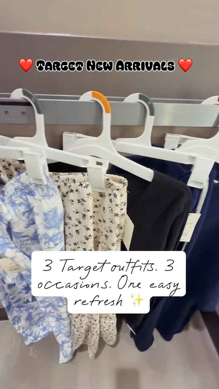 Target new arrivals but make them real-life wearable 🙌

✔️ Vacation set – effortless, comfy, and cute enough for pics
✔️ Office look – polished, breathable, and actually affordable
✔️ Running errands – throw-on-and-go but still put together

These are the pieces I’d be reaching for when I want to look styled without overthinking it. Target is quietly killing it right now.

👉 Shop all 3 looks linked in my LTK
(or: Comment “TARGET” and I’ll send the links)

#TargetFinds
#TargetStyle
#EverydayOutfits
#AffordableFashion
#CasualChic