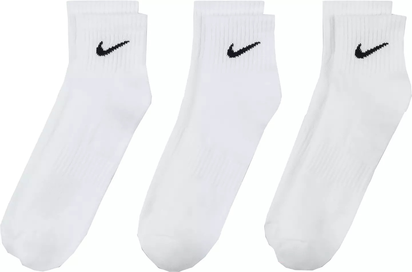 Nike Dri-FIT Everyday Cushioned Training Golf Ankle Socks – 3 Pack | DICK'S Sporting Goods