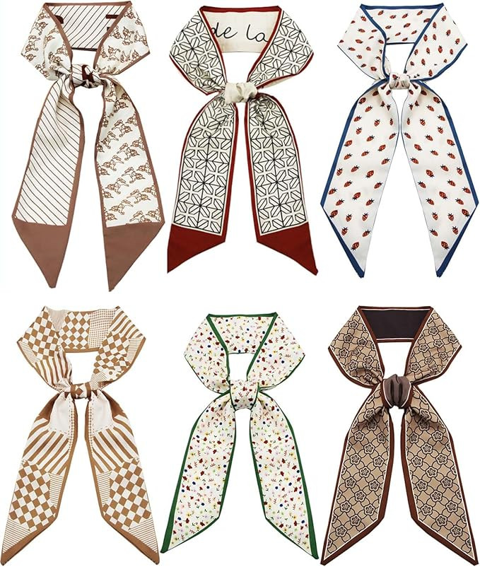 purse scarf headband scarf handbag scarf neck scarf purse decorative scarf purse fashion gift | Amazon (US)