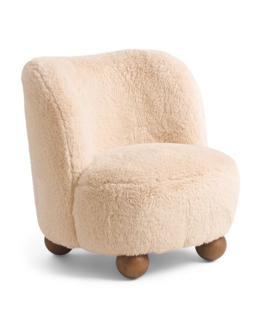 Ball Foot Accent Chair | TJ Maxx