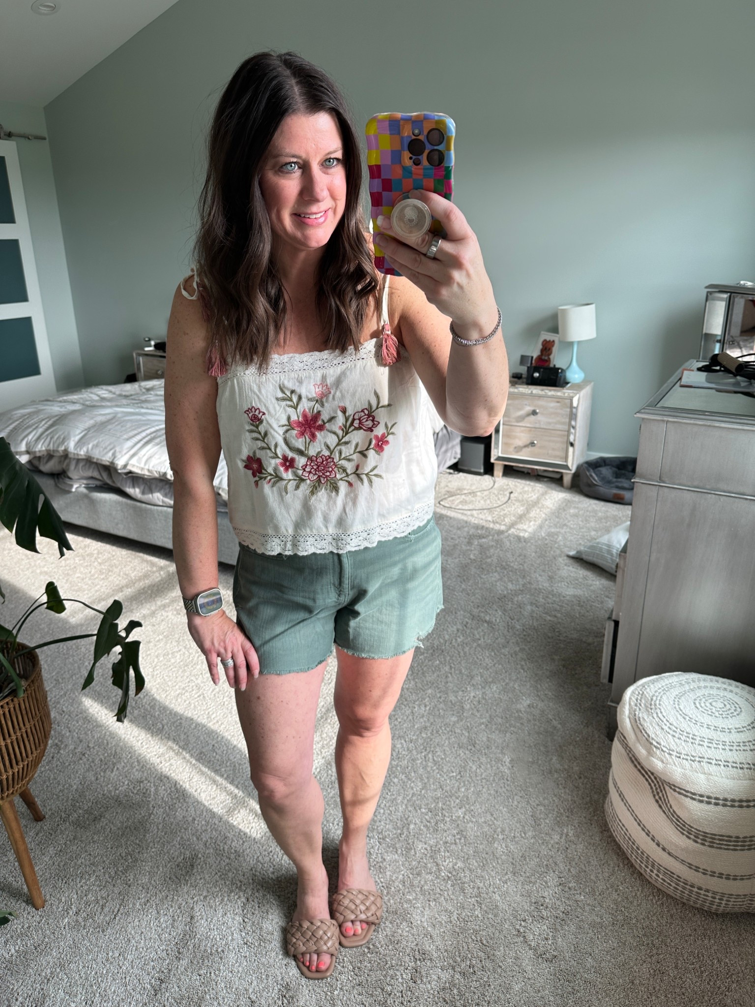 The Aerie Daydream shorts are so good- I could get them in every color! They are on sale for 30% off right now  

#LTKootd #LTKOver40 #LTKSaleAlert