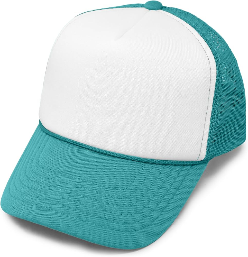 DALIX Youth Mesh Trucker Cap - Adjustable Hat (S, M Sizes) | Amazon (US)