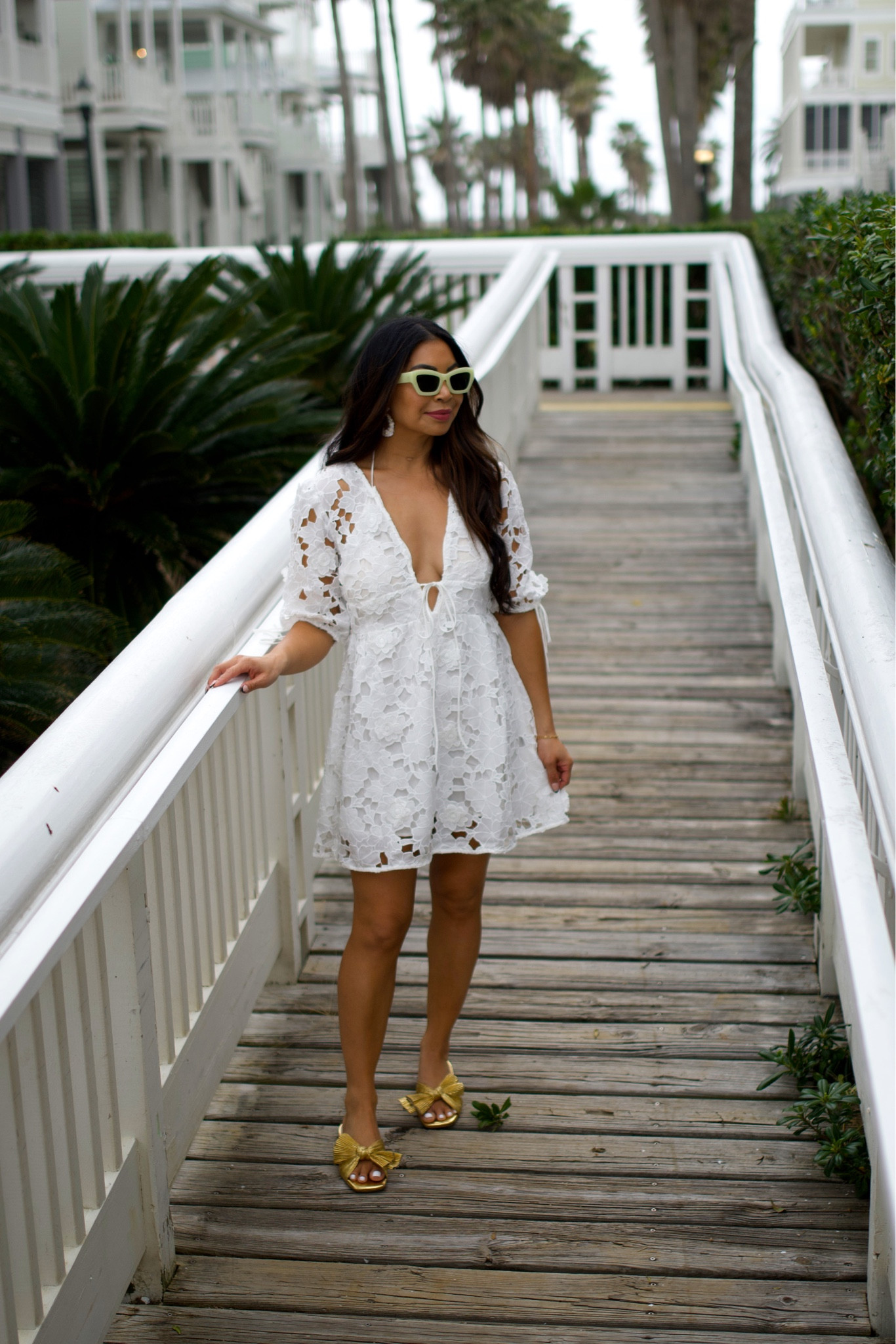 I found us the perfect little white dress for the season!

Wearing the medium 
