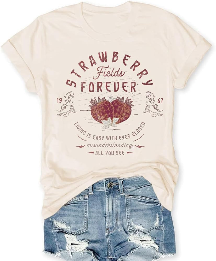 Rock Band T-Shirts for Women Vintage Rock and Roll Country Music Shirt Funny Concert Outfit Short... | Amazon (US)