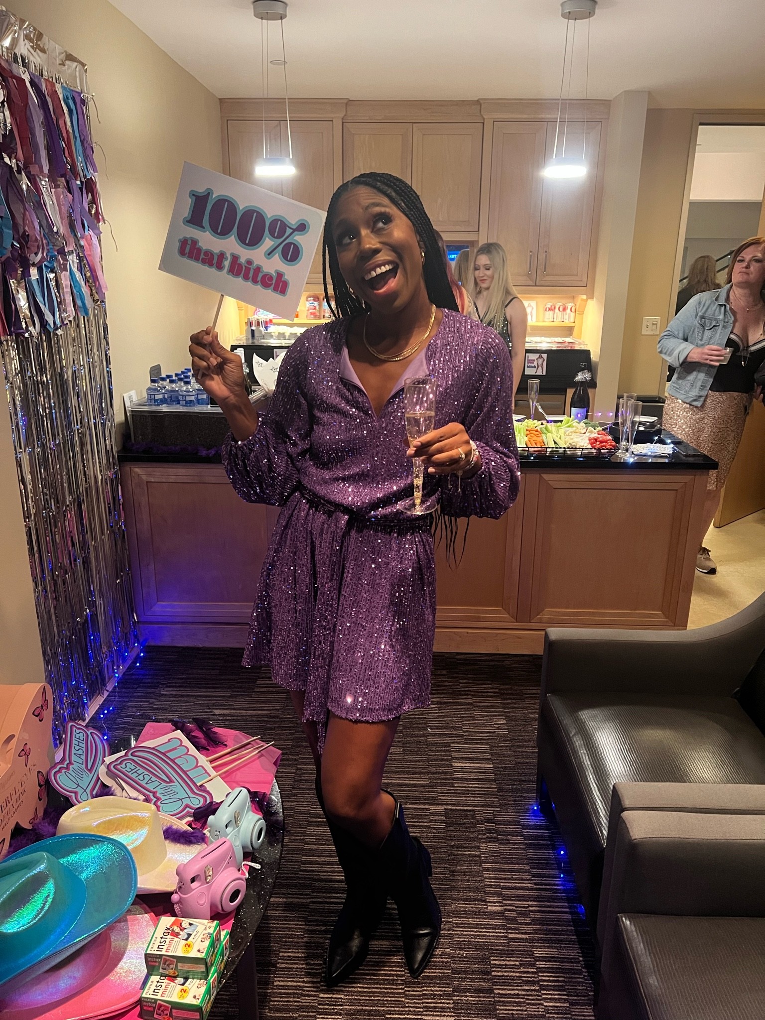 What to wear to a concert! This is what I wore to the Lizzo concert! I received so many compliments on this gorgeous dress. The dress is also perfect for #holidaypartydress ideas. I’m wearing a size medium! #holidayparty #christmasparty #sequindress #falloutfit #falldress Steph Taylor Jackson, western boots

#LTKHoliday #LTKSeasonal #LTKstyletip