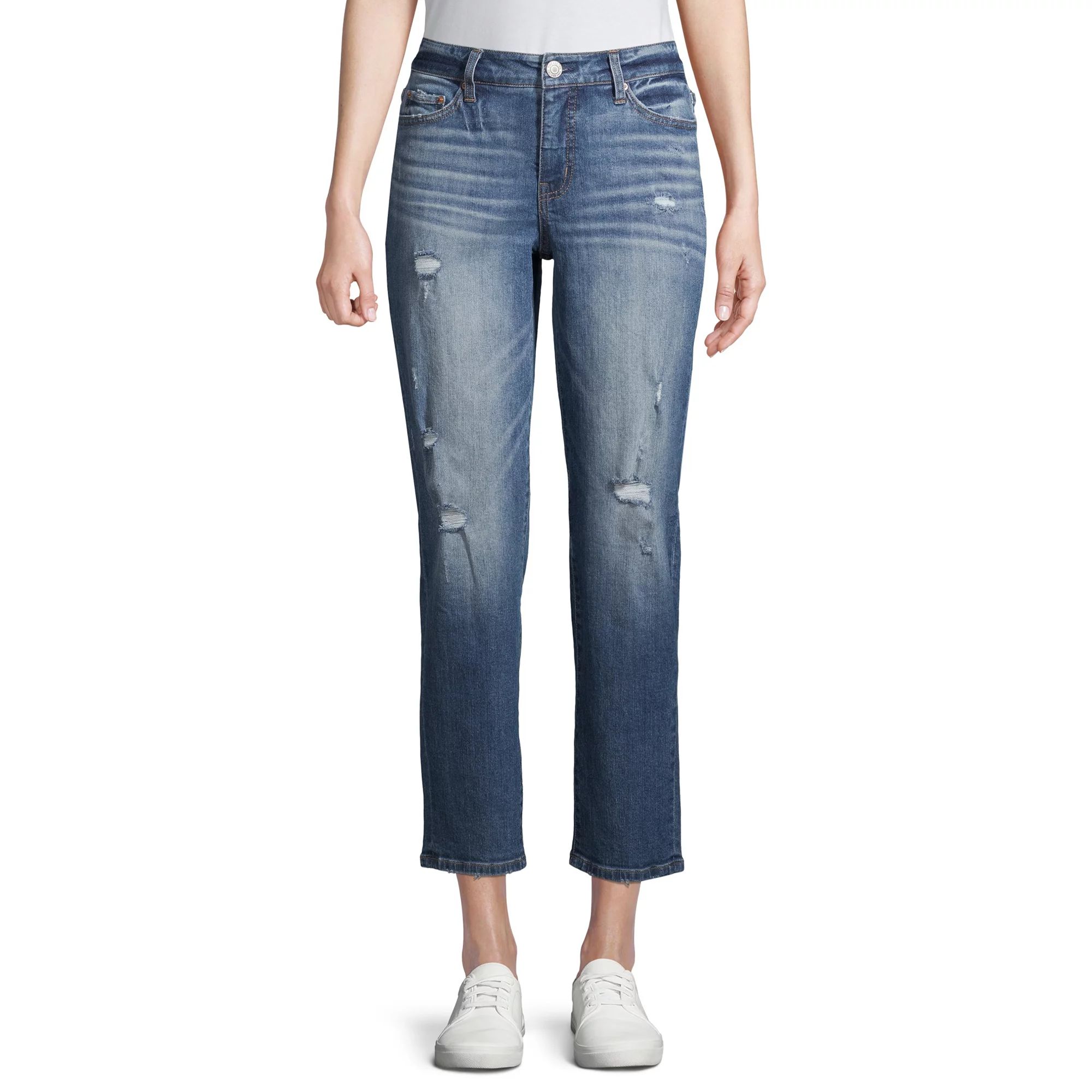 Time and Tru Boyfriend Jeans | Walmart (US)