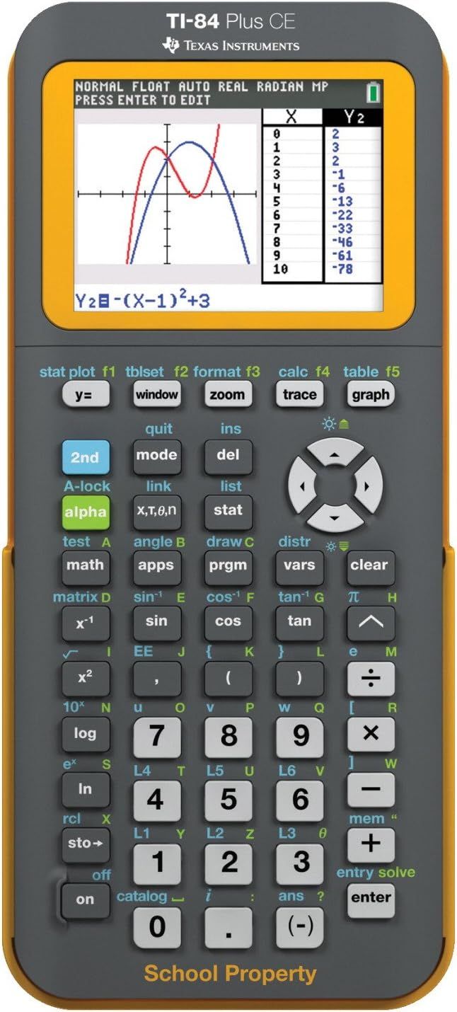 Texas Instruments TI- 84Plus CE Teacher's 10 Pack Graphing Calculator | Amazon (US)