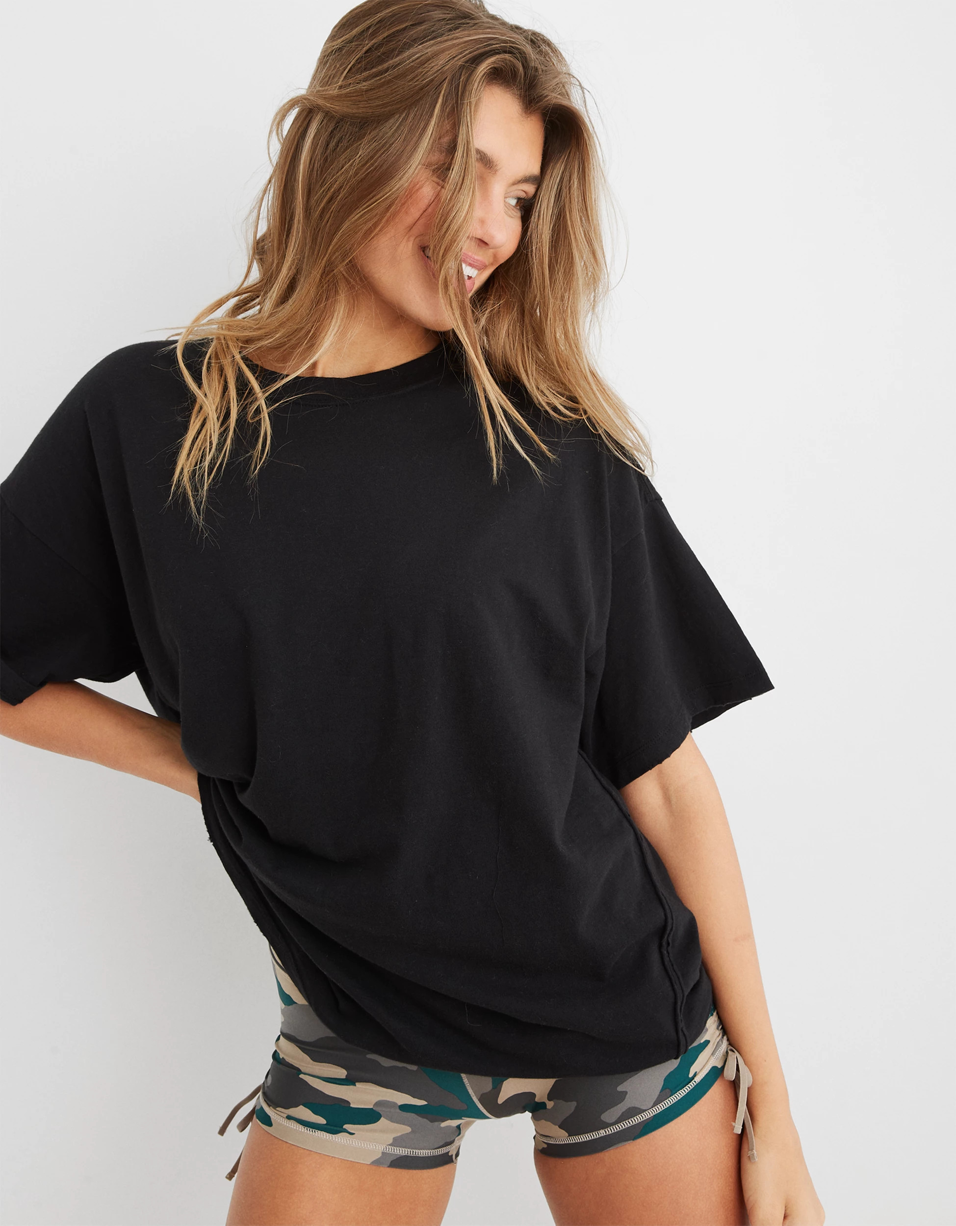 Aerie Oversized Boyfriend T-Shirt | Aerie