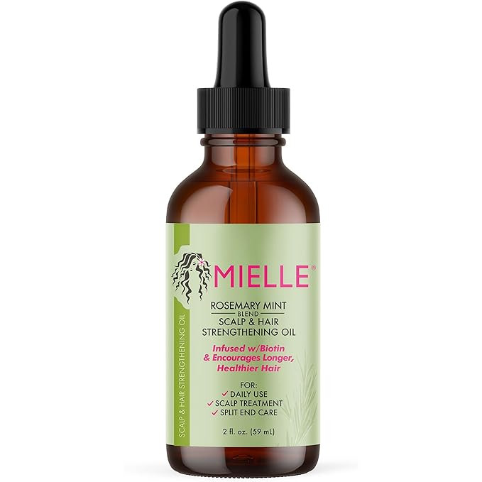 Mielle Organics Rosemary Mint Scalp & Hair Strengthening Oil for All Hair Types, 2 Ounce | Amazon (US)