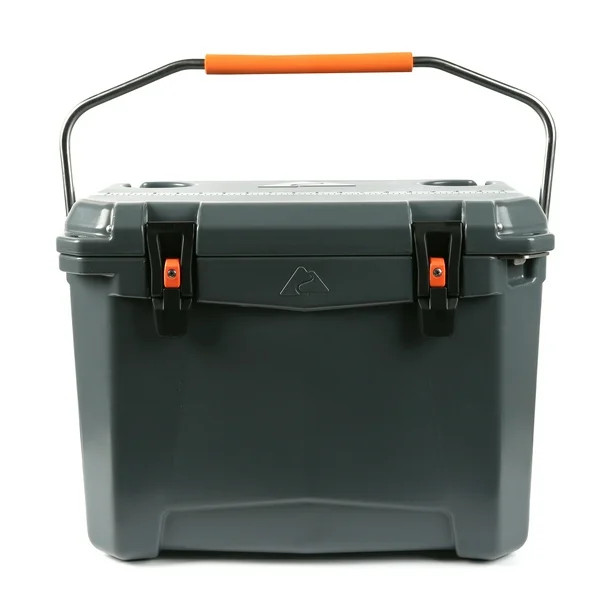 Ozark Trail 26 Quart High Performance Roto-Molded Cooler with Microban®, Gray | Walmart (US)