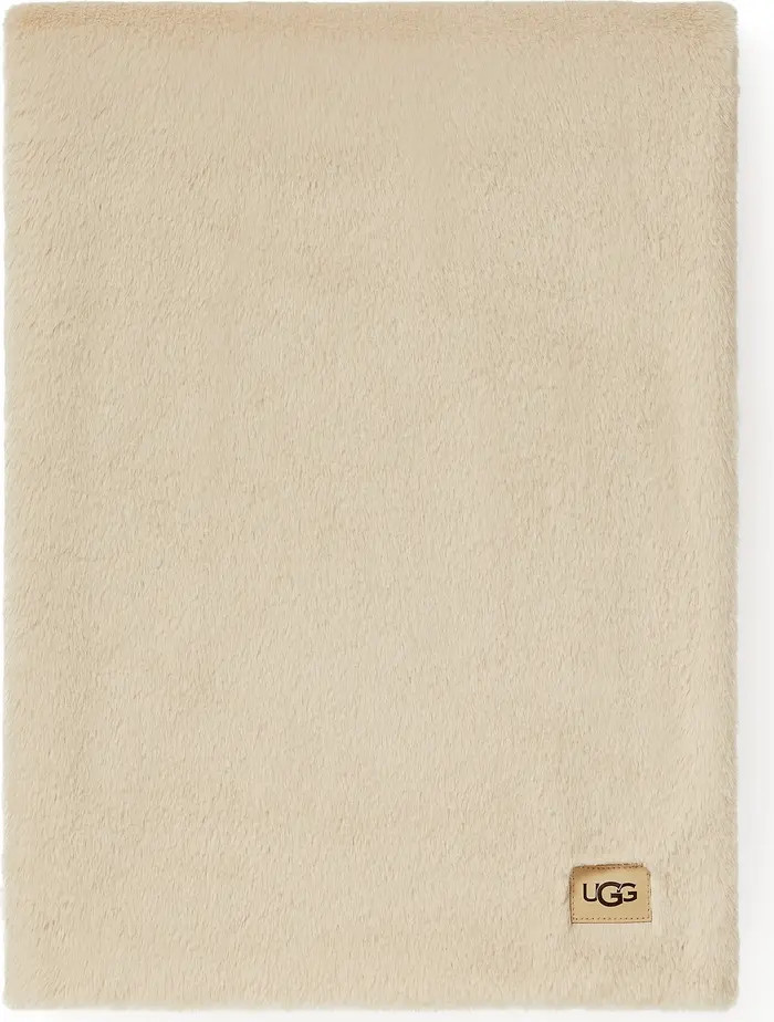 UGG® Marcella Faux Fur Throw Blanket | Nordstrom | Nordstrom