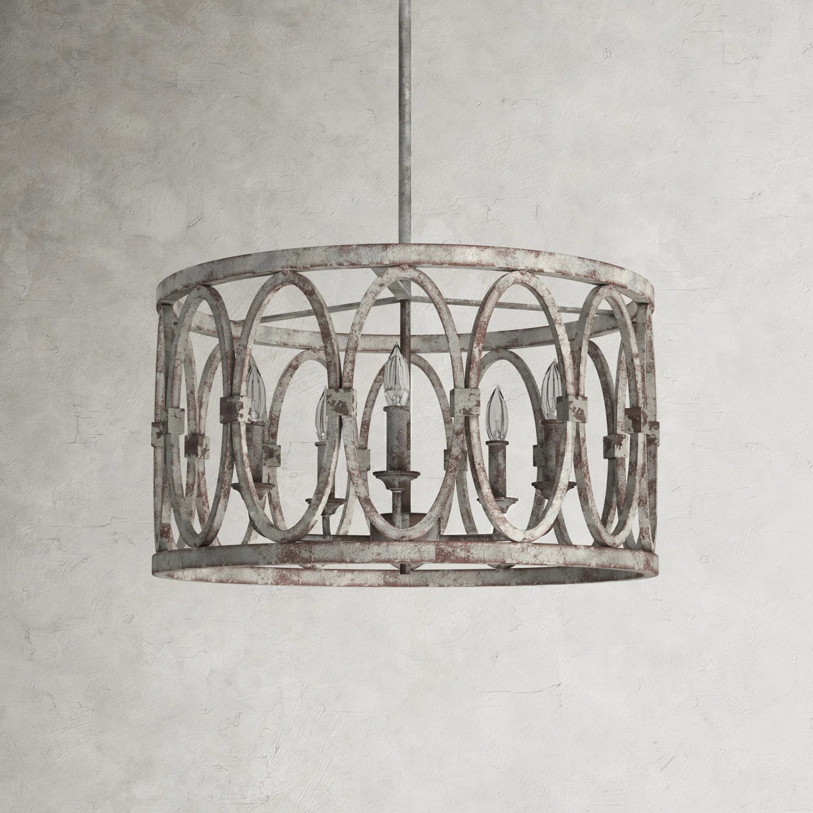Gabel 5 - Light Candle Style Drum Chandelier | Wayfair North America