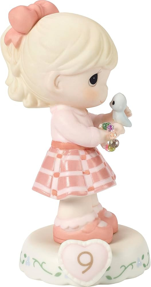 Precious Moments Growing In Grace, Age 9, Bisque Porcelain Birthday Gift Figurine for 9 Year Old ... | Amazon (US)