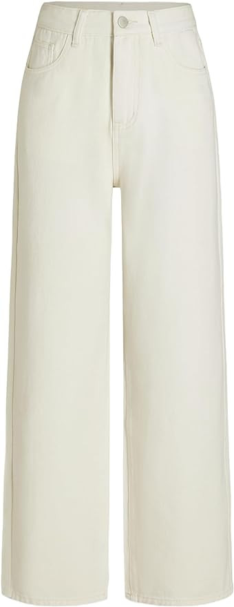 CIDER Wide Leg Jeans for Women High Waisted Denim Pants Boyfriend Jeans Trendy Casual Summer Bott... | Amazon (US)