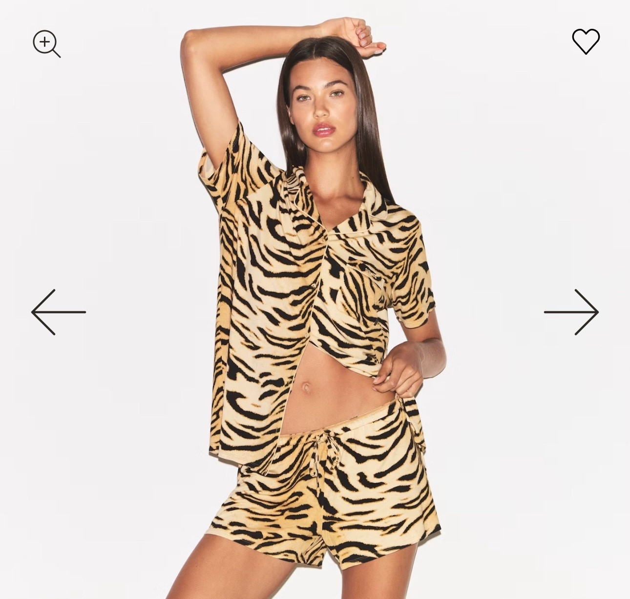Tiger sleep set pjs 