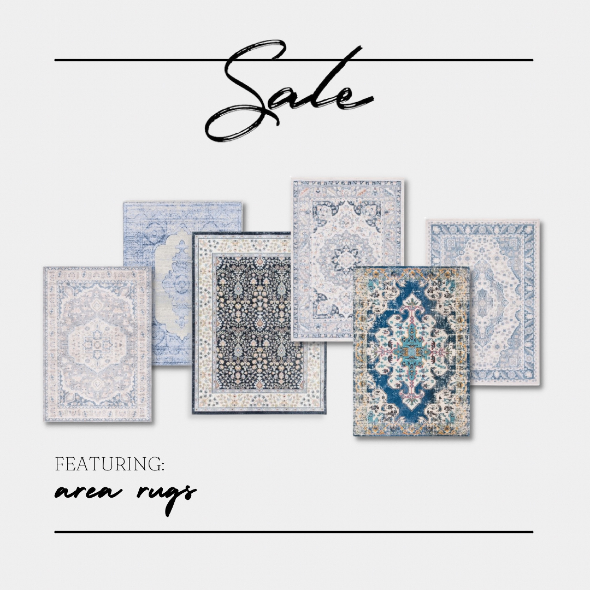 Zulily has the best and most affordable rugs to revamp your home to any style. Here are my top rug picks. 

Follow for more sales, steals & deals here at That Glamorous Detail! 

#arearugs #zulily #rugs #homedecorsale #livingroomrug #bedroomrug #indoorrugs #outdoorrugs #patiorugs #boho #rustic #homedecorfinds #furniturefinds #modernrug #bestsellers #cowhide

#LTKsalealert #LTKstyletip #LTKhome