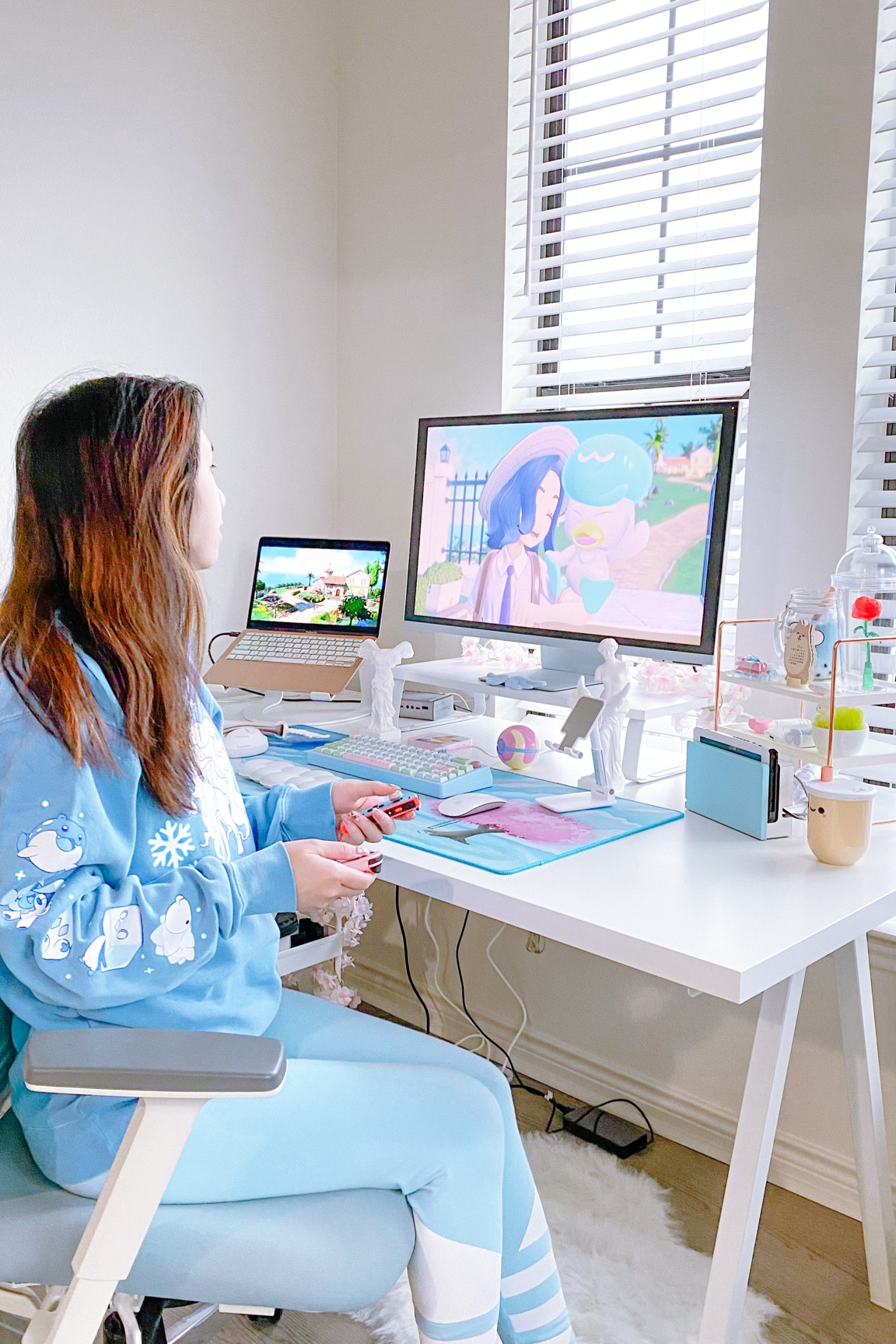 update on my blue desk setup!

#LTKstyletip #LTKhome #LTKunder100