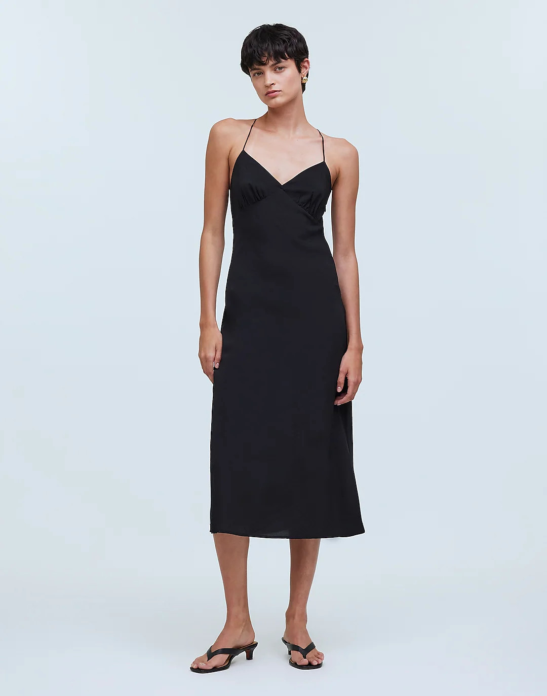 Layton Midi Slip Dress | Madewell