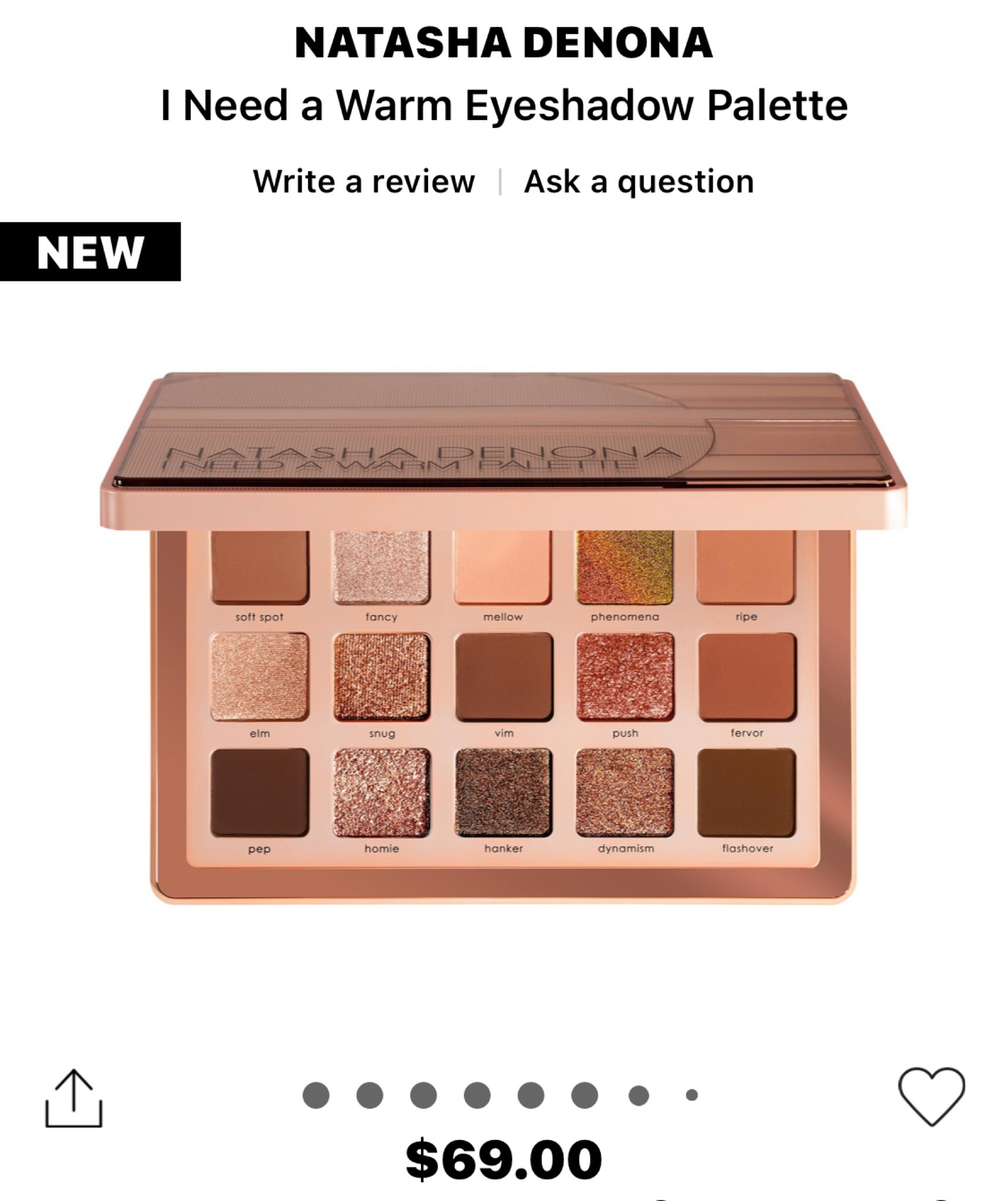 New! Natasha Denona. I Need A Warm Palette on the Sephora App exclusive.  Will be available soon to everyone and in stores💖

#LTKBeauty #LTKSeasonal