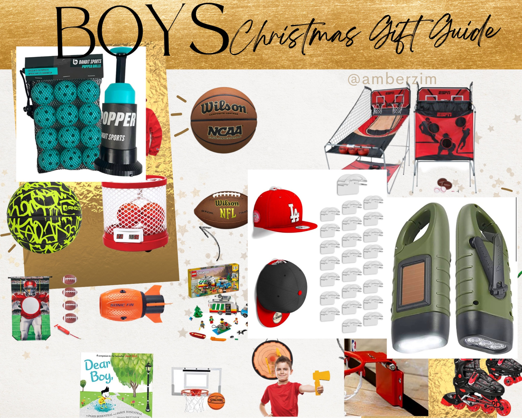 Boys guy gift guide. Sports crank emergency flashlight baseball hats basketball 

#LTKFamily #LTKKids #LTKGiftGuide