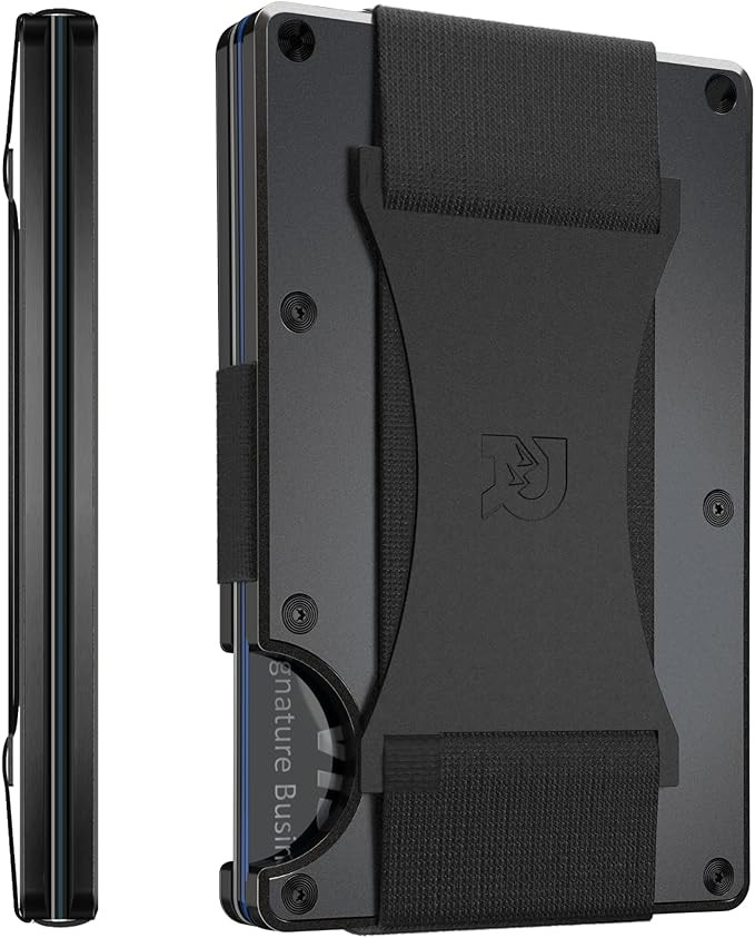 The Ridge Wallet For Men, Slim Wallet For Men - Thin as a Rail, Minimalist Aesthetics, Holds up t... | Amazon (US)