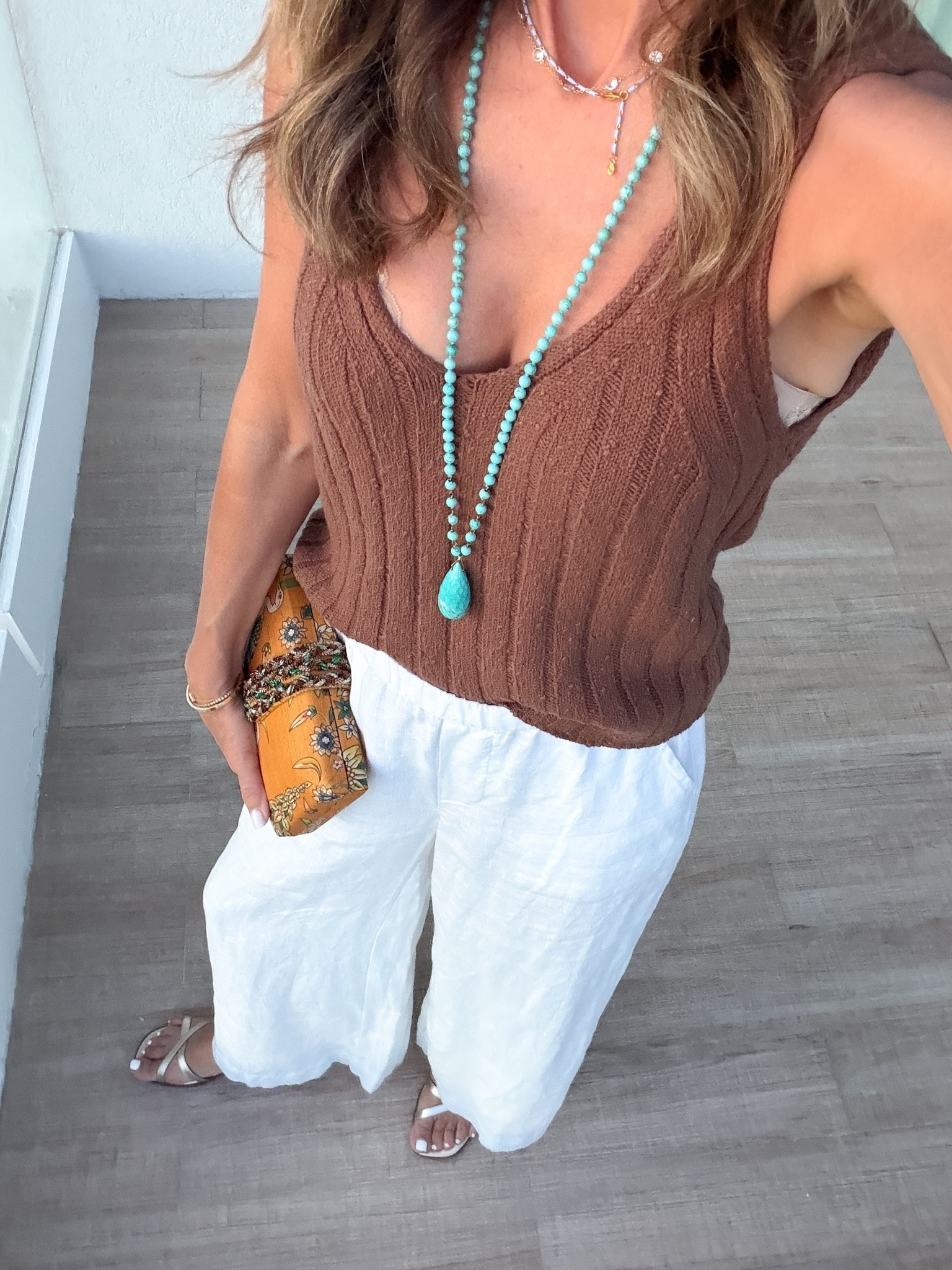 I’m 5’6”
-linen pants are perfect @frankandeileen 
-knit tank is elevated and easy to style  @zsupplyclothing

#LTKgrwm #LTKTravel #LTKOver40