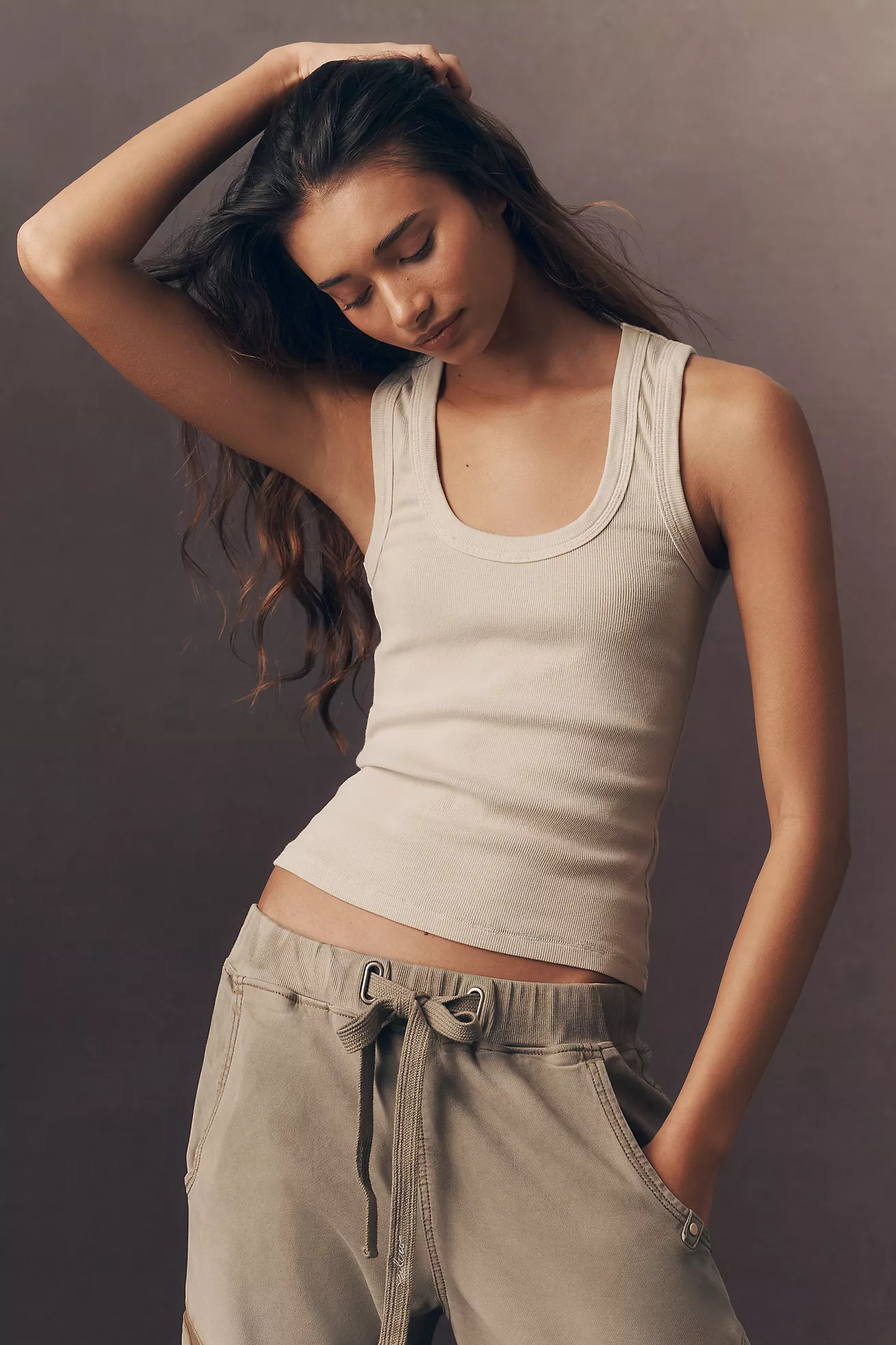 Pilcro Knit Project Icon Tank Top | Anthropologie (US)